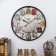 Wall clock, series: loft, D-50 cm