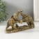 Souvenir Polystone "Elephant Games" under bronze 19x5.5x9.5 cm