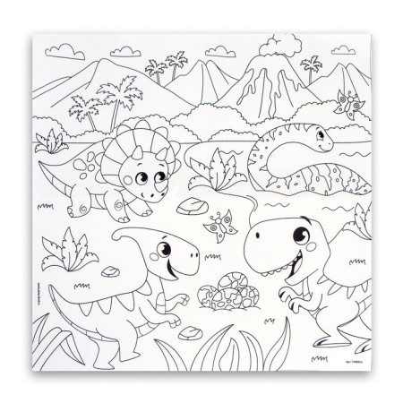 Set for creativity "Toys-painting: dinosaurs", with a rug-1