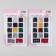 Buttons, 120 ± 20 pcs, a mix of flowers and sizes
