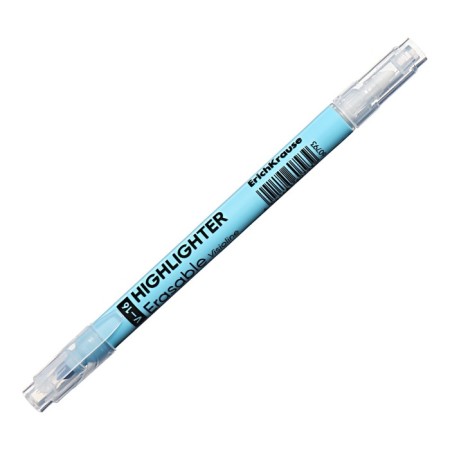 Double-sided marker textbook 4 mm, Erichkrause, "Visioline V-16 Erasable Pastel" Blue color-2