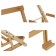 Molbert desktop vertical gamut "Studio", 33*40*46 (68) cm, Russian BU
