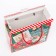 Gift box New Year's emerald vintage 23 x 10 x 22 cm