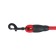 Round "Tone" leash, with a soft paralon handle, 120 x 1.2 cm, red