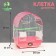 A cage for a poultry compiled BD-1/3C, 30 x 23 x 39 cm, pink