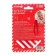 Holder for the nipple - dummy "Our sweetness", New Year, on the tape, gift packaging, crumb I