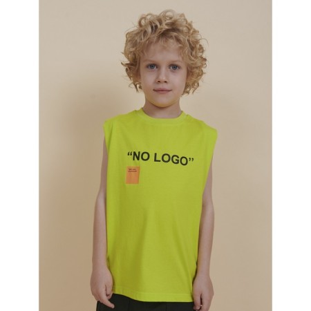T -shirt for boys, height 146 cm, lime color