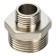 Nipple transition stout SFT-0004-000112, 1 "x 1/2", outer thread, nickel-plated brass