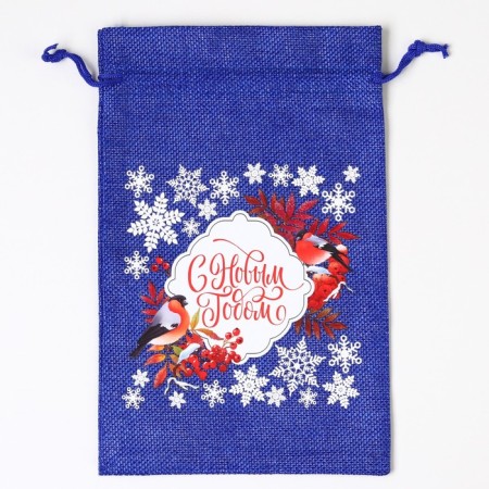 A bag of thermonacle "mountain ash in the snow", 16 x 24 cm +/- 1.5 cm, New Year-2