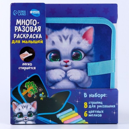 The book for drawing reusable "cat"-8