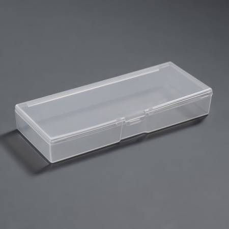 Organizer for storage, with a lid, 14 × 6 × 2.5 cm, white color-2