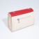 Bag-mixer on the valve, beige/red color