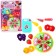 Game set "Tea Party", Minnie Mouse, cake and fruit on Velcro