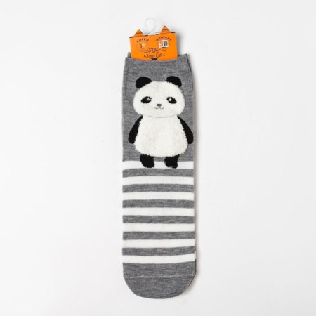 Women's socks, gray color, size 23-25-2