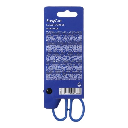 Scissors 13.5 cm Erichkrause "Easycut", double sharpening, mix, euro suspension-6