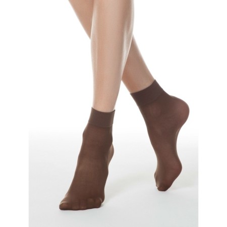 Women's socks Conte Elegant Tension 40, size 23-25, MOCCA color, 2 pairs