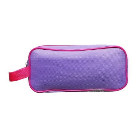 Penal soft 2 compartments, 100 x 200 x 70 mm, voluminous, "purple-pink"-1