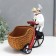 Souvenir Polystone stand for a bottle "Cook on a three -wheeled bicycle" 24.5x13.5x24 cm