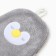 Lovelife hand towel "Penguin", col. Gray, 25x21 cm, 100% PE, microfiber 280 g/m2