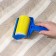 A clip for cleaning clothes with silicone brush of a share, 20 × 11 × 7 cm