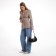 Bag Women's Baget on the Textura zipper, average size, black color