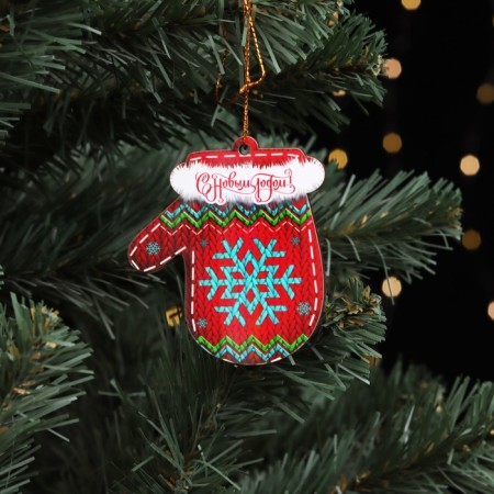 Herbal toy Bilateral "mittens", 9x6 cm-2