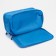 Cosmetic bag, 3 parts on lightning, color is bright blue