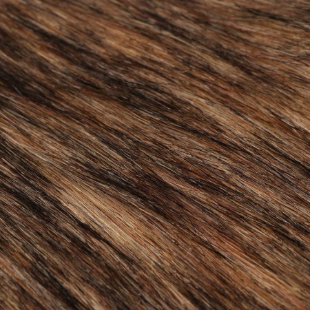 Loskot flap, 50 × 50 cm, long -stroke -based long -stroke fur, melange color-1