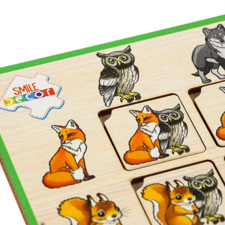 Puzzle "Forest neighbors"-2