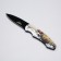 Folding "Bear on Hunting" 12.6cm, blade 70mm/2.3 mm, in a gift box
