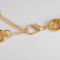 The necklace "volumetric chain" is small, the color is gold, 50 cm