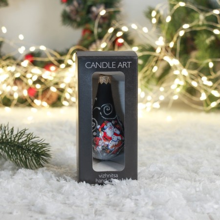 Christmas tree toy "Rosinka Malaya-24" 9.5 cm-2
