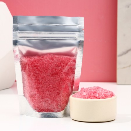Gift set of cosmetics "Notification", bath salt 150 g and a bathtub bomb 80 g, pure happiness-3
