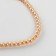 Glass beads, set 140 pcs., Size 1 pc. - 6 mm, beige color