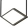 Wall lamp Mantra Kubick, Led, 1870lm, 3000k, 390x50x452 mm, black color