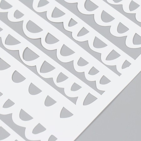 Plastic "pattern" 16x24 cm stencil-2