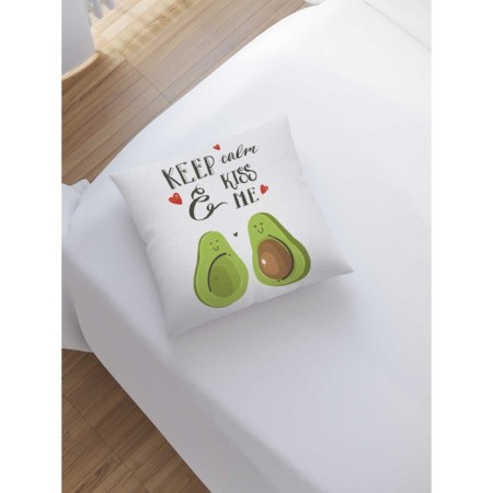Decorative pillowcase "You are my half", on a zipper, size 45x45 cm-1