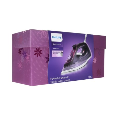 PHILIPS DST3041/30 iron, ceramic sole, 2600 W, 40 g/min, 300 ml, purple-4