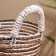 Wicker basket 27x27x25 cm