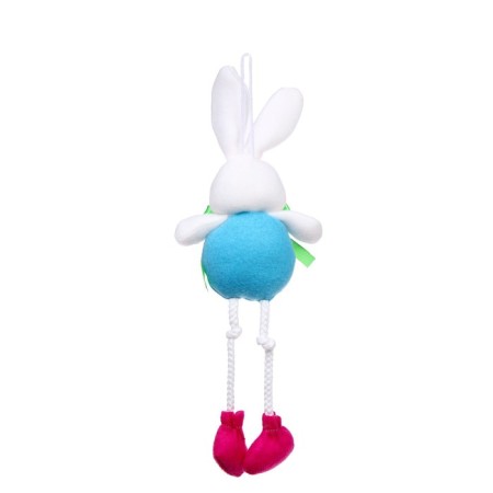 Soft toy "Rabbit", on the suspension, the colors of mix-1