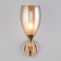 Wall lamp with glass plafon Cosmic, 15W, E14, 11,8x16x34 cm