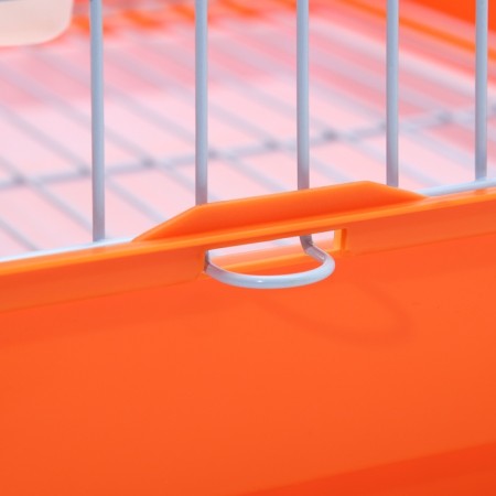 BD-3/1O bird cage, opening roof, 47.5x37x70 cm, orange (packing 6 pcs)-14
