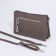 Bag Cross-Bodi with a zipper, khaki color