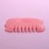 Gouas massage "Saw", 8.5 × 5 cm, pink color