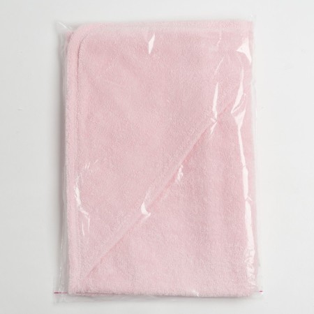 Toward Tensor Corner I am 85x85 cm, peach-pink color, 100% cotton, 320 g/m-6