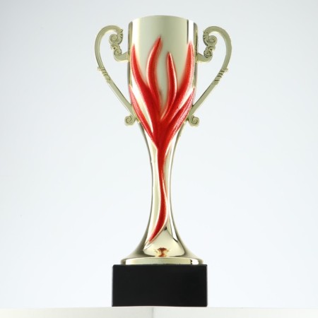 Cup 187, award figure, gold, a stone, 22.8 x 11.5 x 7 cm.-2