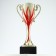 Cup 187, award figure, gold, a stone, 22.8 x 11.5 x 7 cm.