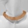 Choker "Adagio" mesh, color gold, 37 cm