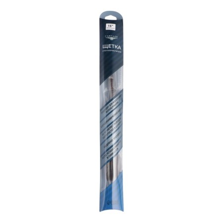 Cartage wiper brush 16/400 mm, frameless, double canvas-5