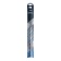 Cartage wiper brush 16/400 mm, frameless, double canvas